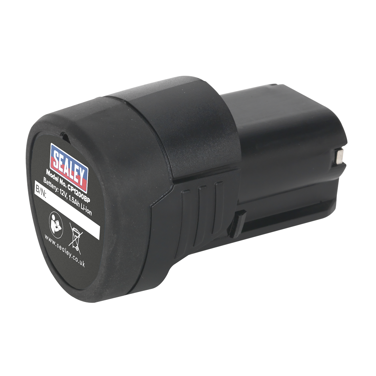 Sealey 12V 1.5Ah SV12 Series Lithium-Ion Power Tool Battery Black CP1200BP