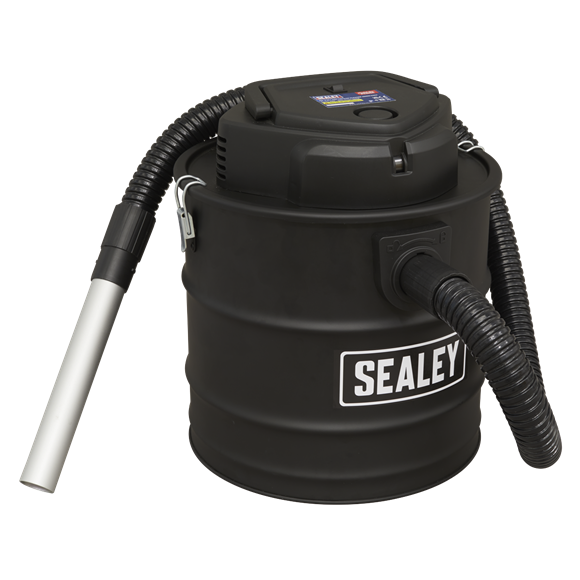 Sealey 20L 3-in-1 Ash Vacuum Cleaner 1200W/230V For Fireplace Stove BBQ PC200A