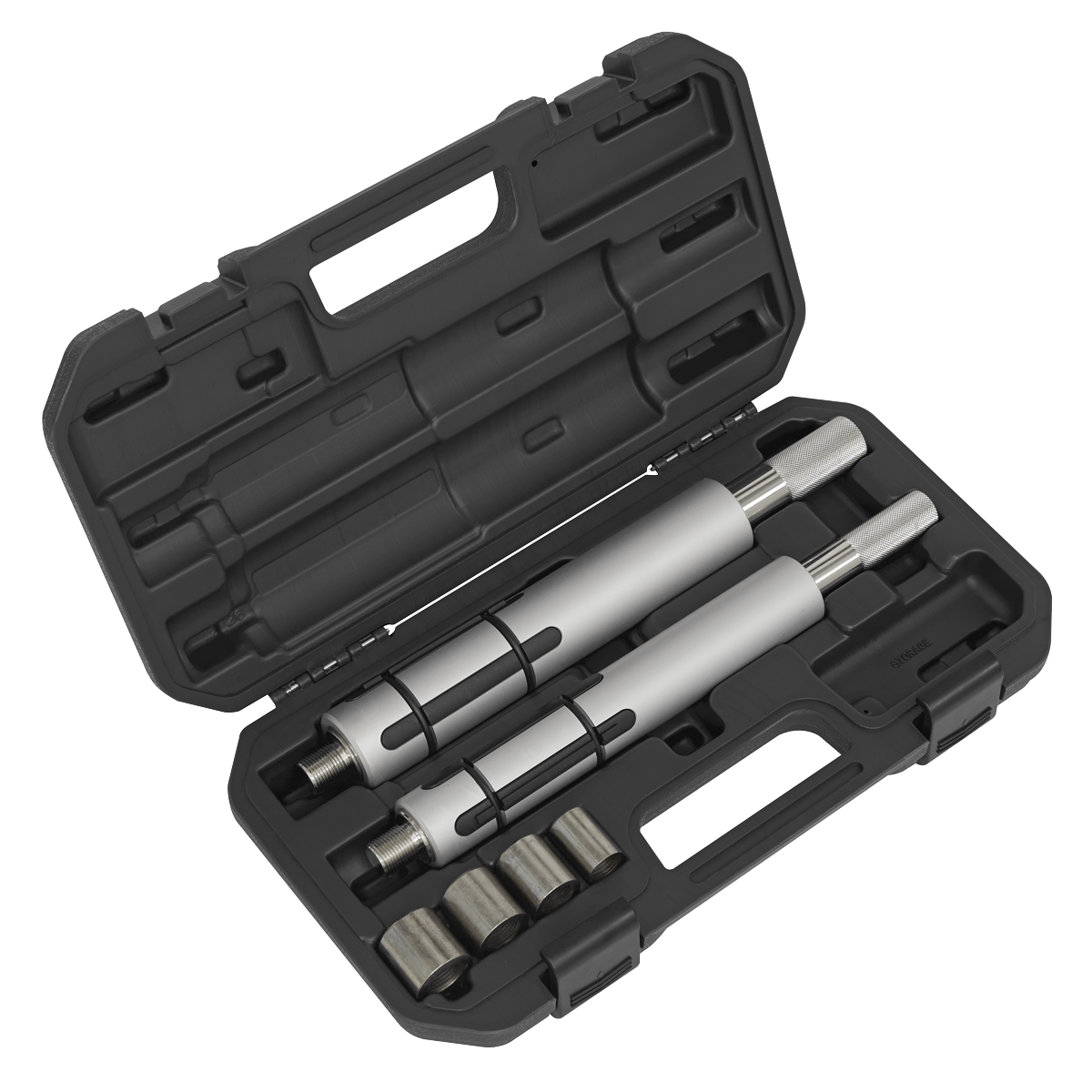 Sealey Clutch Alignment Set Commercial With Spigot Adaptors Ø20/25/27/30mm CV031