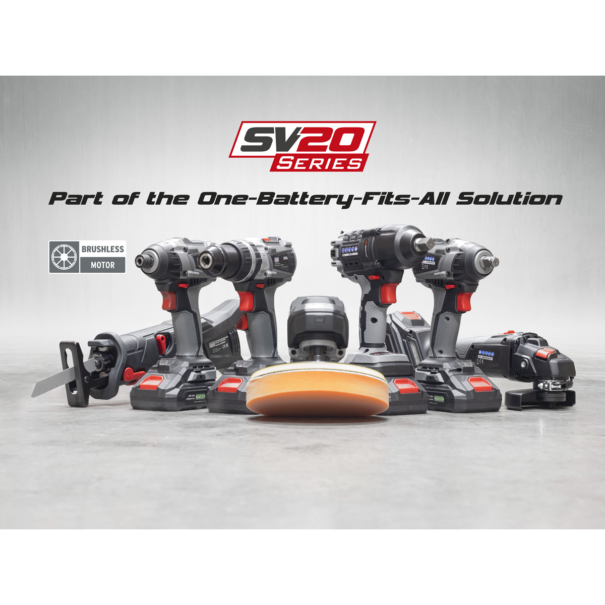 Premier SV20 Series Cordless Impact Wrench Kit 20V 4Ah With Battery CP20VXIWKIT