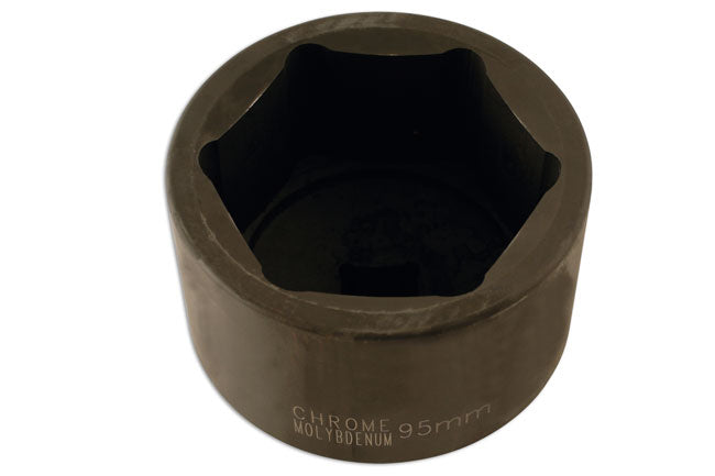 LASER 4679 Socket Wrench Insert 1" Drive 65mm Spanner Chrome-Molybdenum Steel