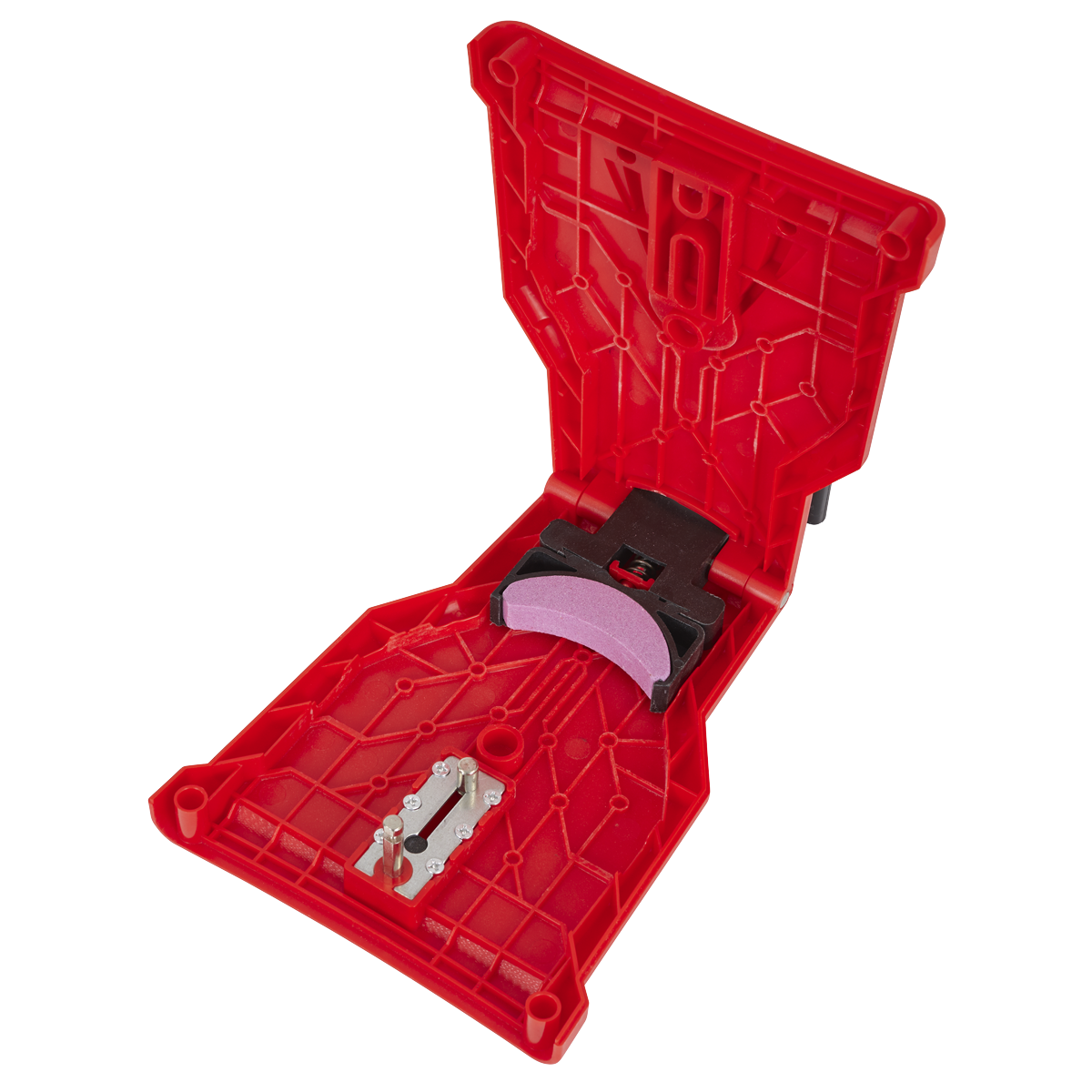 Sealey Chainsaw Teeth Sharpener Lightweight Portable For 14" 20" Chainsaws CS01S