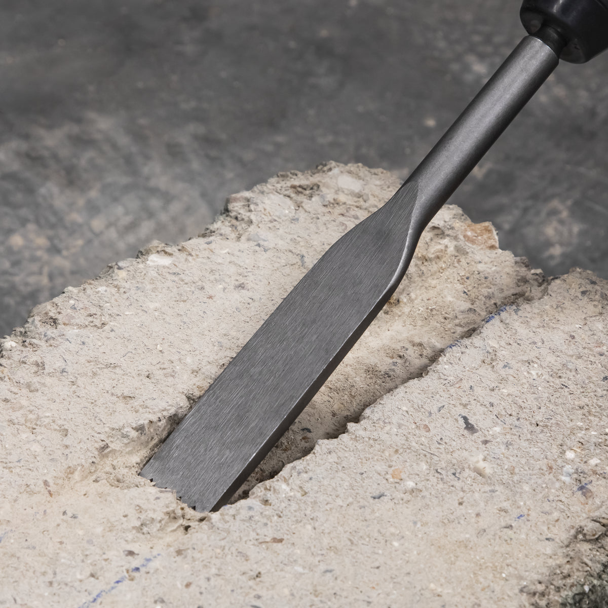 Sealey Toothed Mortar/Comb Chisel 30 x 250mm Standard SDS Plus - Silver D1CC
