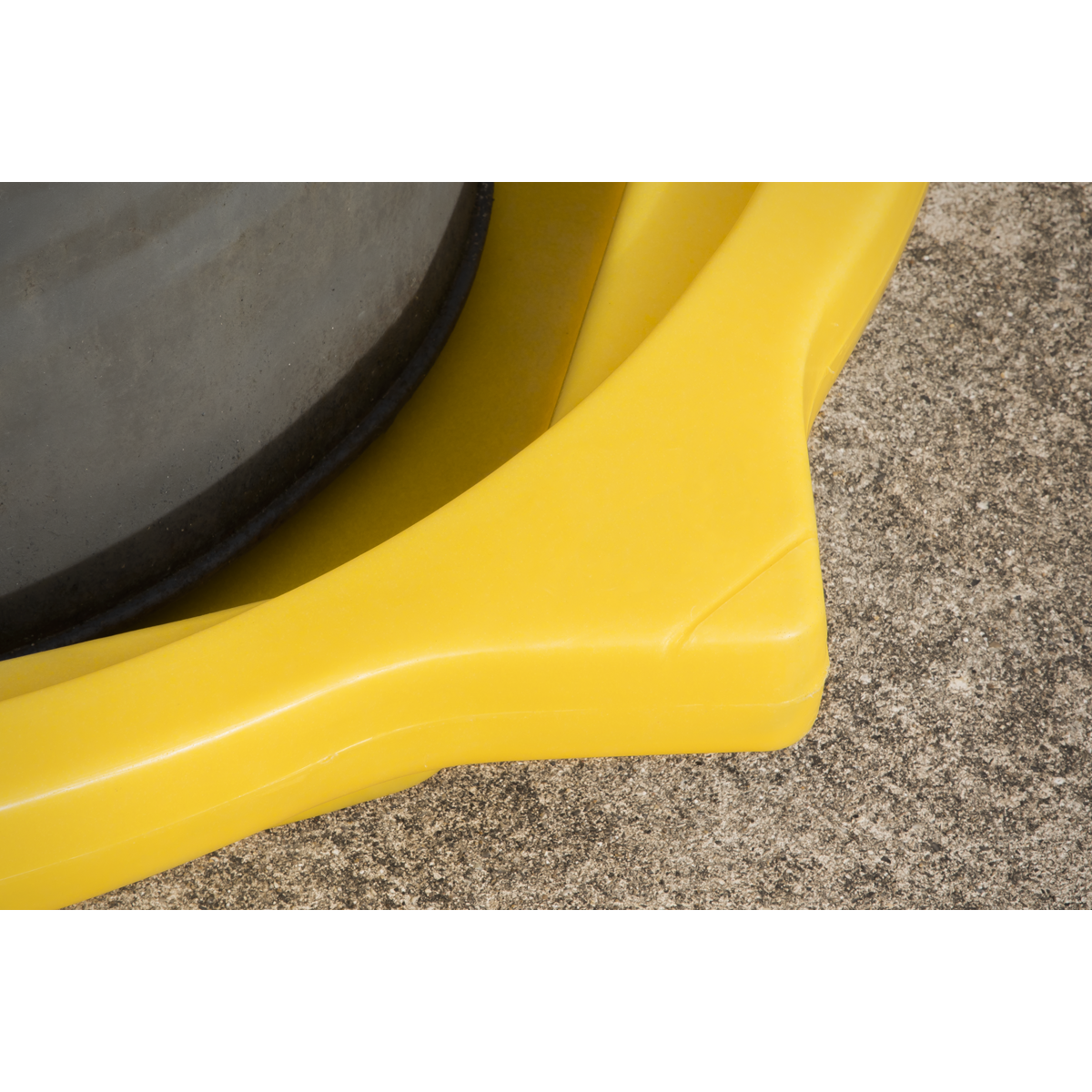 Sealey 86L Drum Tray Compatible With Standard 205L Drums - Yellow DRP102