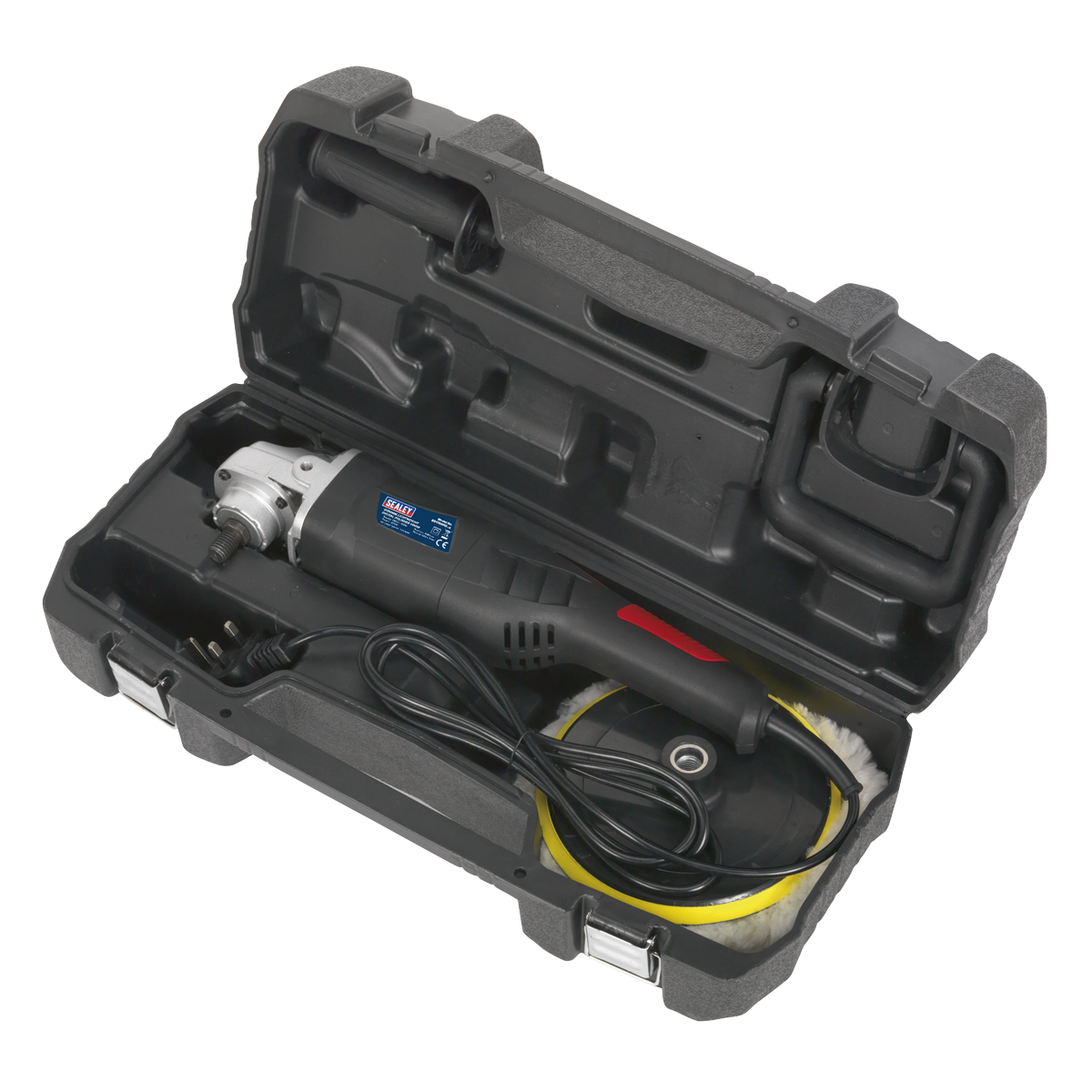 Sealey Polisher Digital 180mm 1100W/230V Lightweight 2m Mains Cable ER1700PD