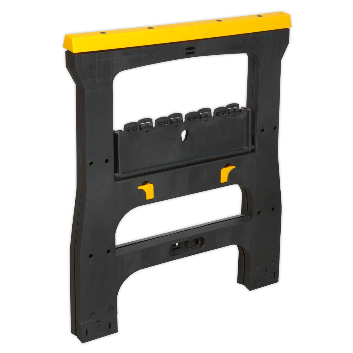 Sealey Heavy Duty Folding Composite Trestles Fully Collapsible 4 Hooks FDT42