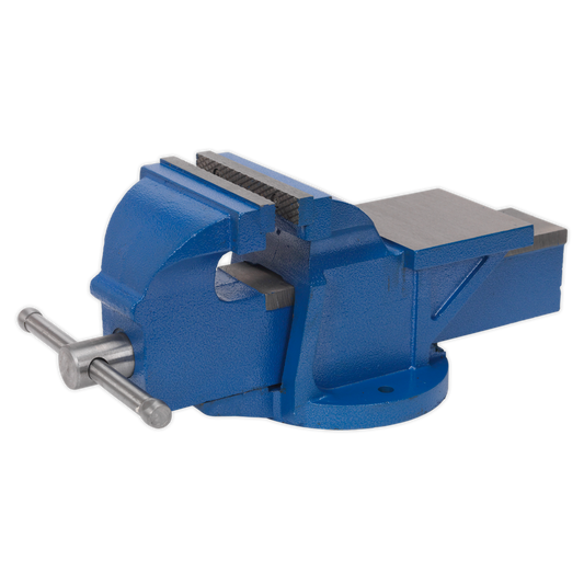 Sealey 150mm Heavy Duty Professional Cast Iron Fixed Base Vice Blue CV150XT