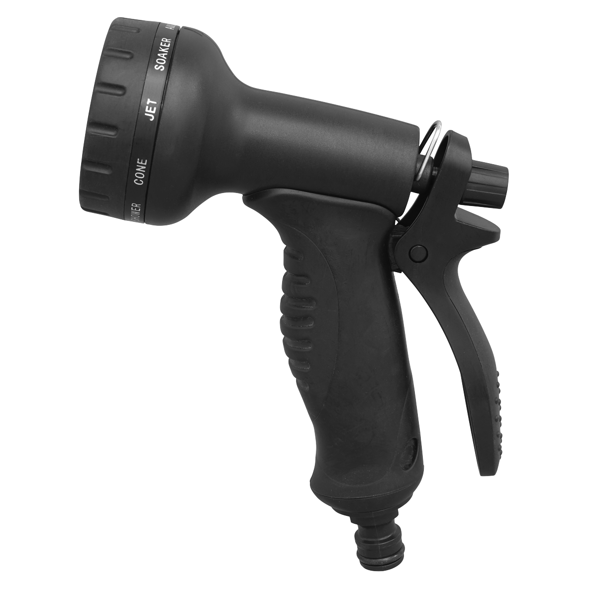 Sealey Ø17mm Premium Expandable Garden Hose With Spray Nozzle Black 15m  GH15E