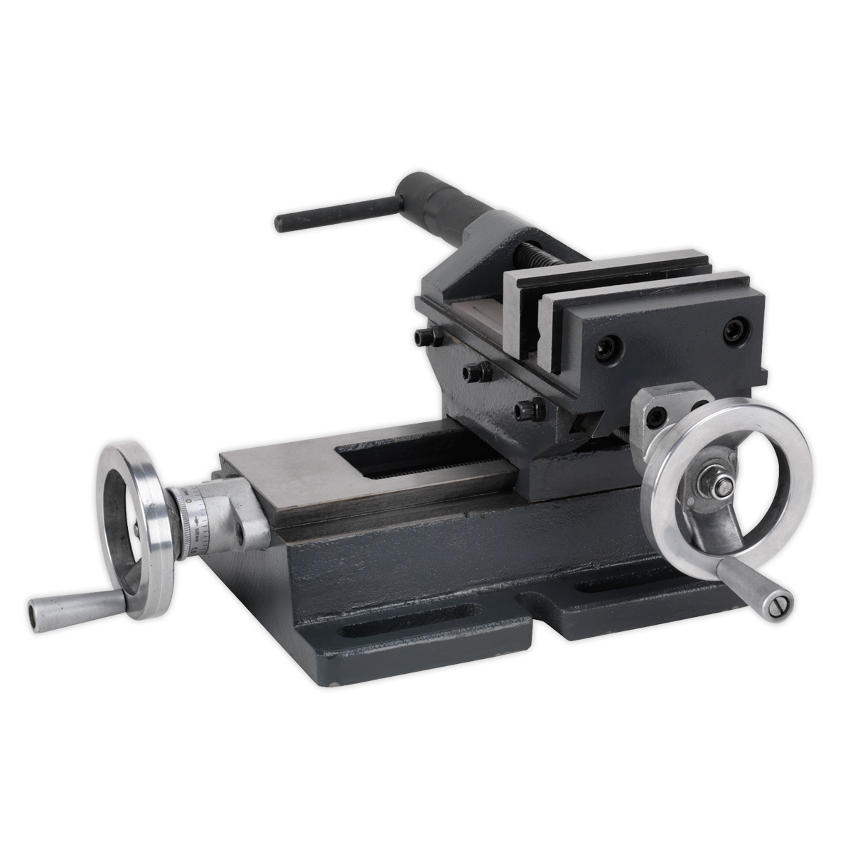Sealey 100mm Professional Cross Vice For Drilling & Milling Operations CV4P