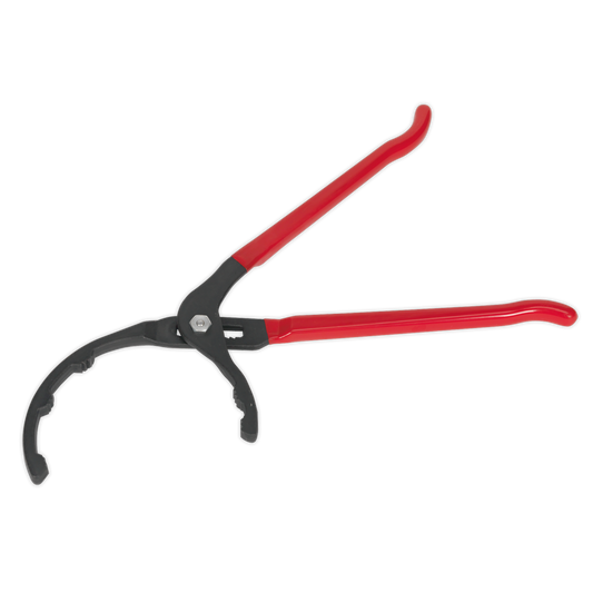 Sealey Oil Filter Pliers With Ratchet Joint Adjustable Head 95-178mm CV6412