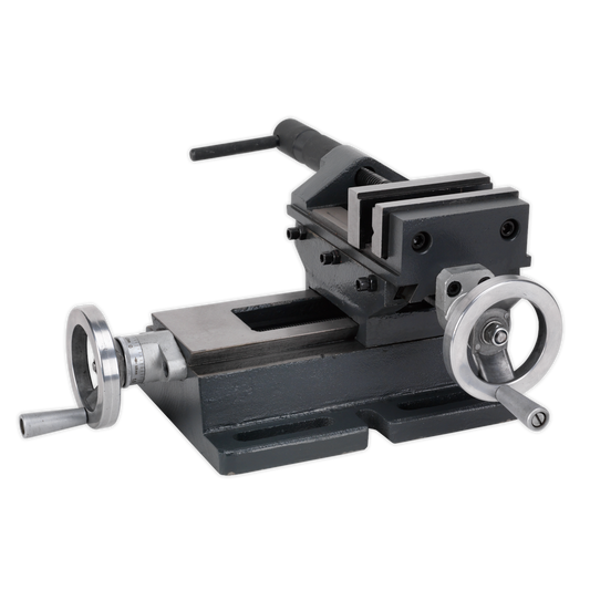 Sealey 150mm Professional Cross Vice With Clear & Accurate ±0.05mm Lateral CV6P