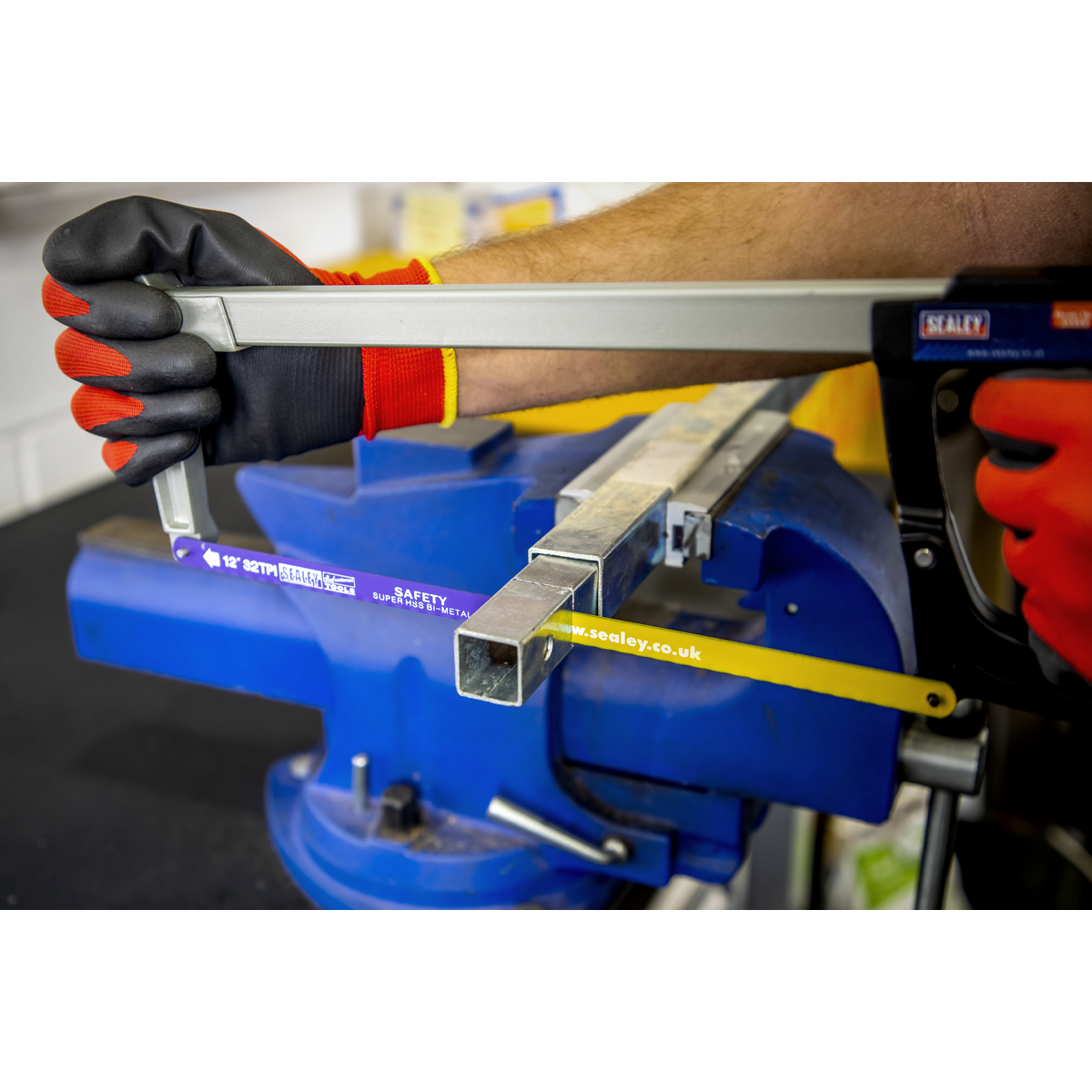Sealey Hacksaw Blade 300mm HSS Flexible Bi-Metal 32 TPI Pack of 5 Pieces HSB0532