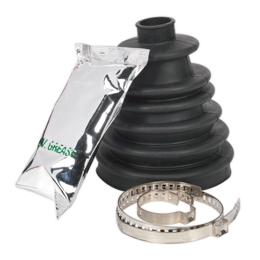 Sealey Ø56-116mm Universal Stretch CVJ Boot Including Clips Grease Sachet CV96