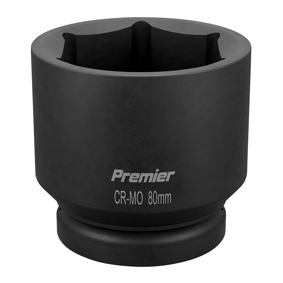 Sealey Impact Socket Tool 80mm 1" Square Drive ‎Corrosion Resistant Black IS180