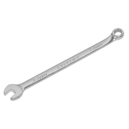 Sealey Combi Spanner Chrome Vanadium Steel With Mirror Finish - 6mm CW06