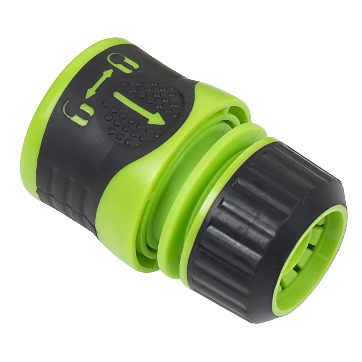 Sealey Soft-Touch Hose Connector With Lock 1/2" 5/8" Durable ABS Plastic JS3050