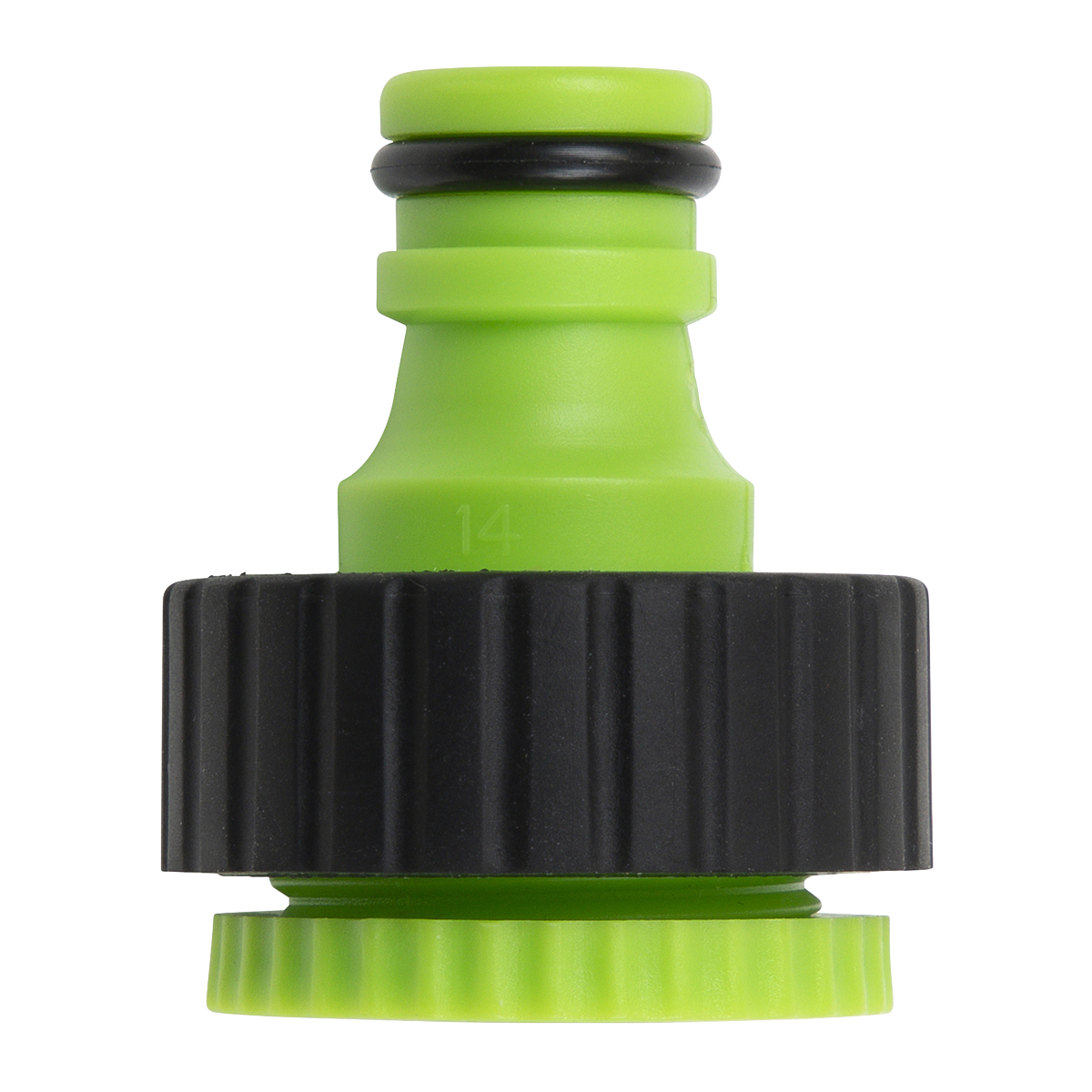 Sealey Deluxe Hose Nozzle & Connector Set 1/2" 3/4" Rubber Handles 4 Pcs JS9611
