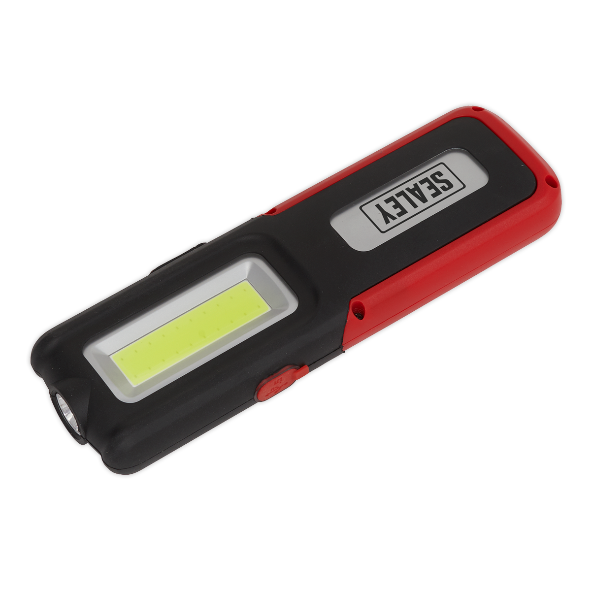 Sealey Rechargeable Inspection Light Lamp 5W COB 3W LED Power Bank Red LED318R