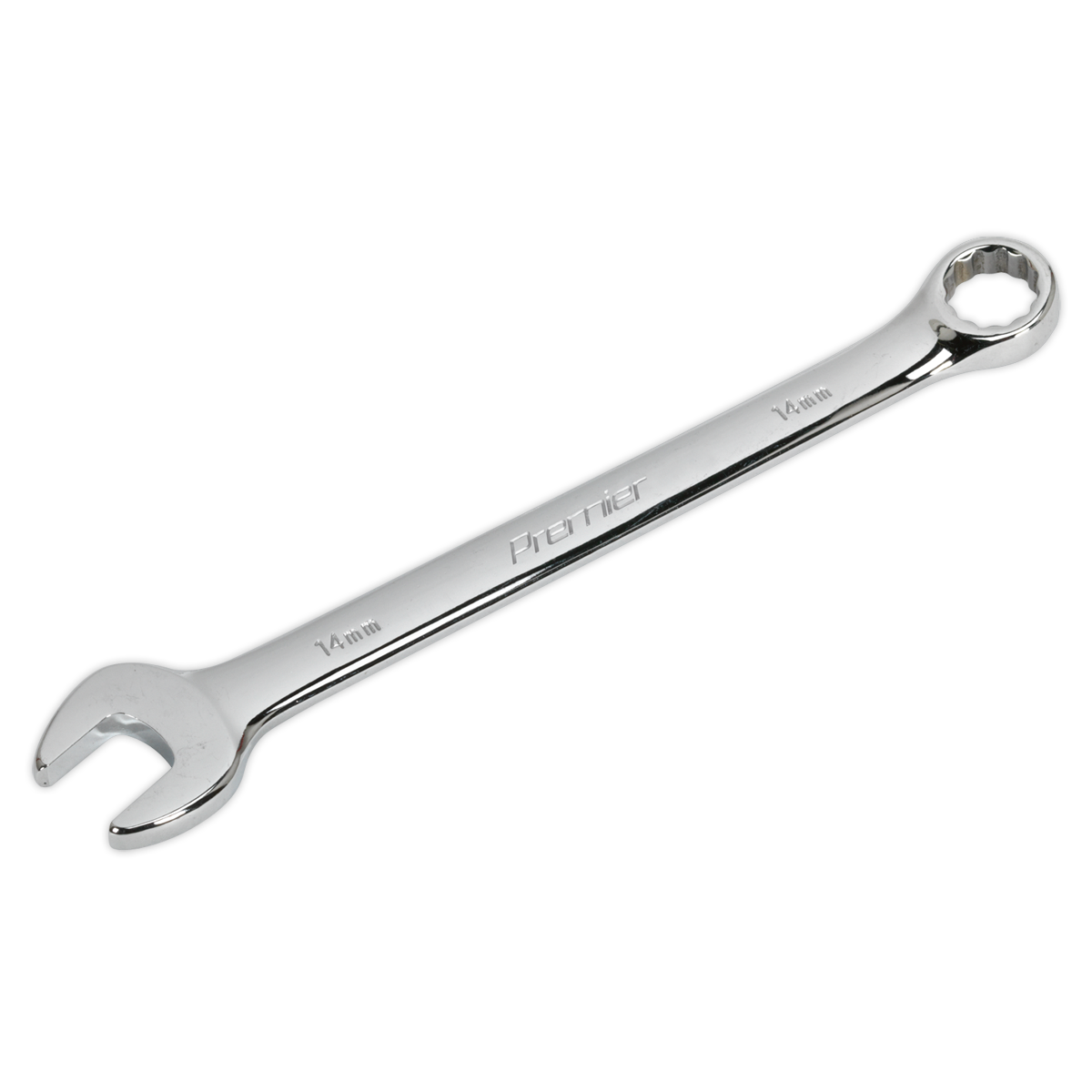 Sealey Combi Spanner Chrome Vanadium Steel With Polished Mirror Finish 14mm CW14
