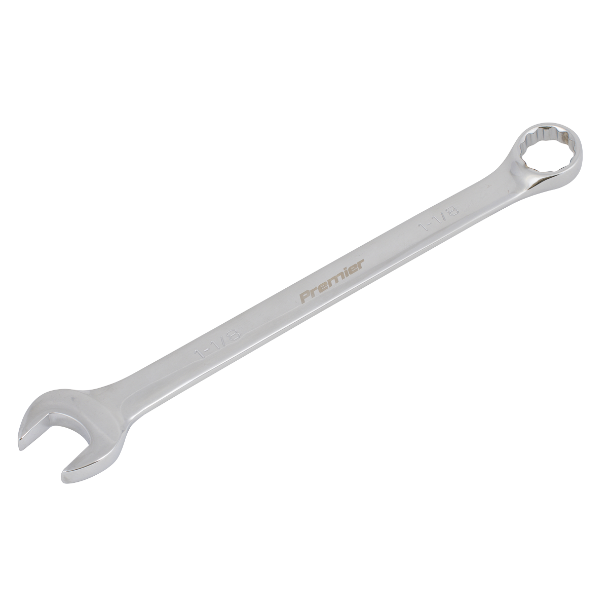 Premier Combination Spanner 1-1/8" Drop Forged Hardened Tempered Imperial CW15AF