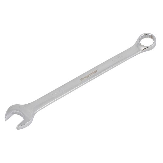 Premier Combination Spanner 1-1/8" Drop Forged Hardened Tempered Imperial CW15AF