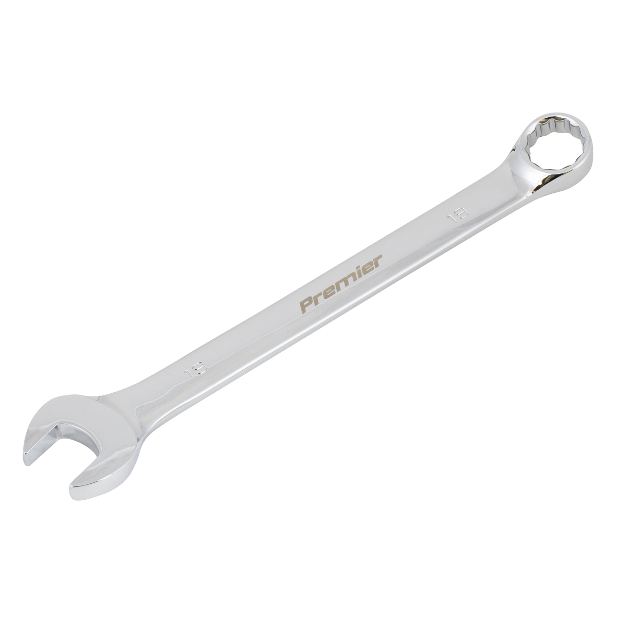 Sealey Combi Spanner Chrome Vanadium Steel With Polished Mirror Finish 19mm CW19