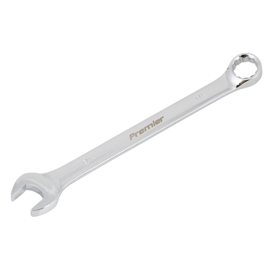 Sealey Combi Spanner Chrome Vanadium Steel With Polished Mirror Finish 21mm CW21
