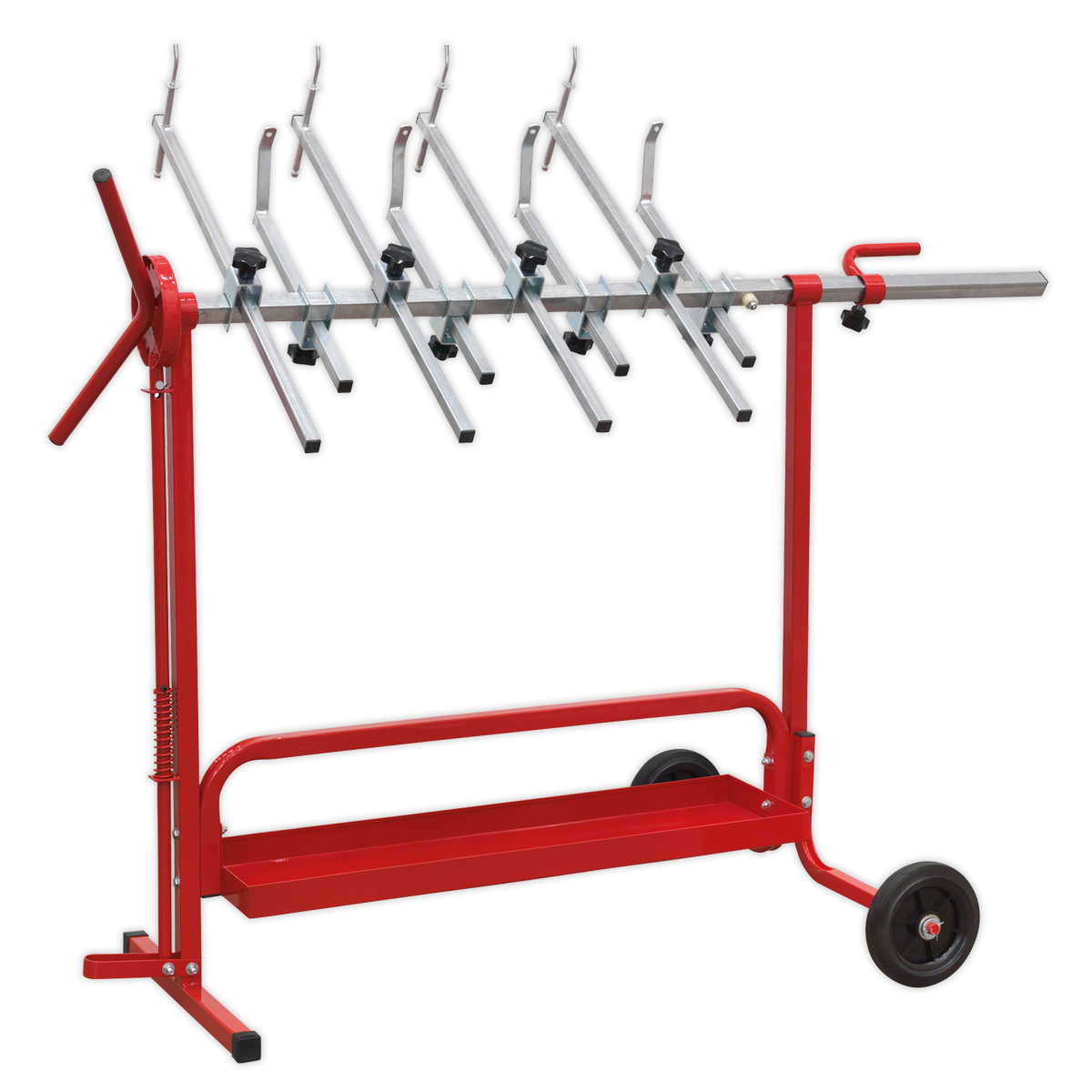 Sealey Rotating Universal Panel Stand With Built-In Tool Tray Storage MK62