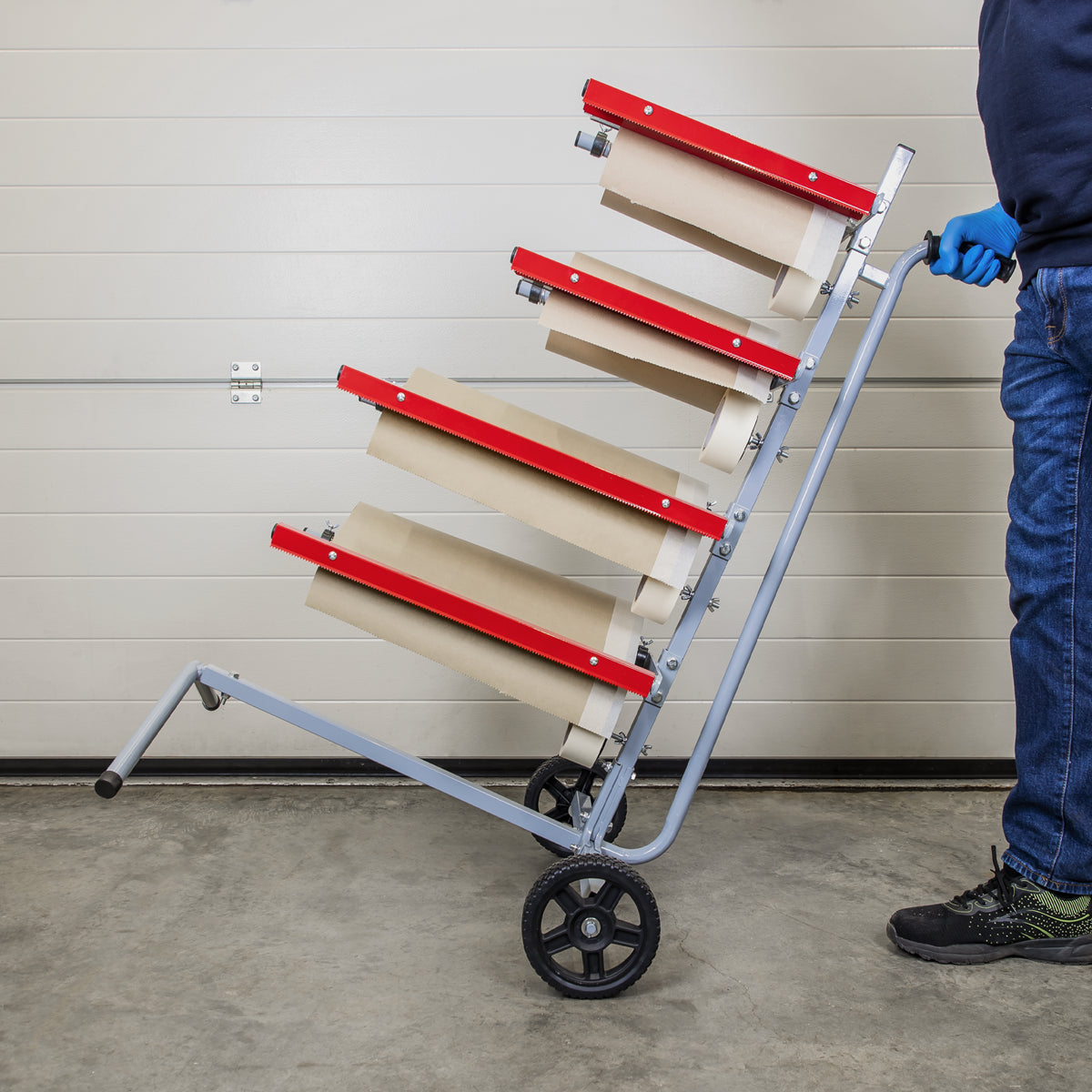 Sealey Masking Paper Dispenser 2x 300mm & 2x 450mm Tree Multiple Sizes Easy Load