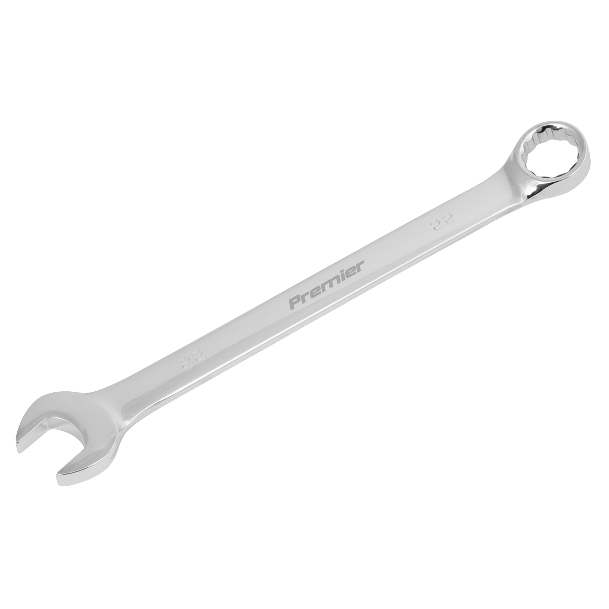 Sealey Combi Spanner Chrome Vanadium Steel With Polished Mirror Finish 22mm CW22