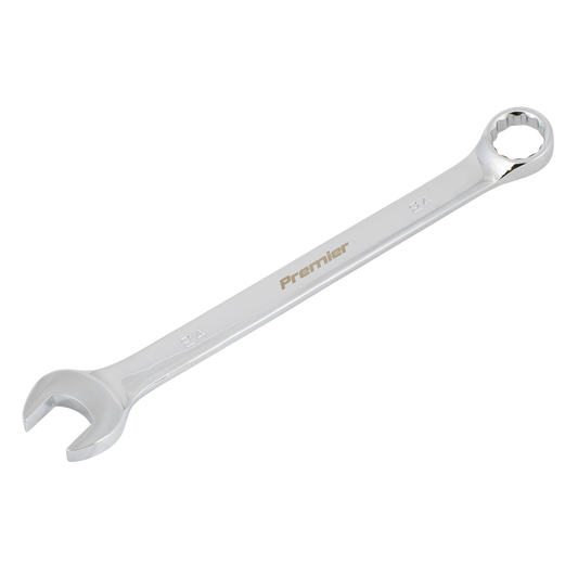 Sealey 24mm Combination Spanner Chrome Vanadium Steel Long Silim Style CW24
