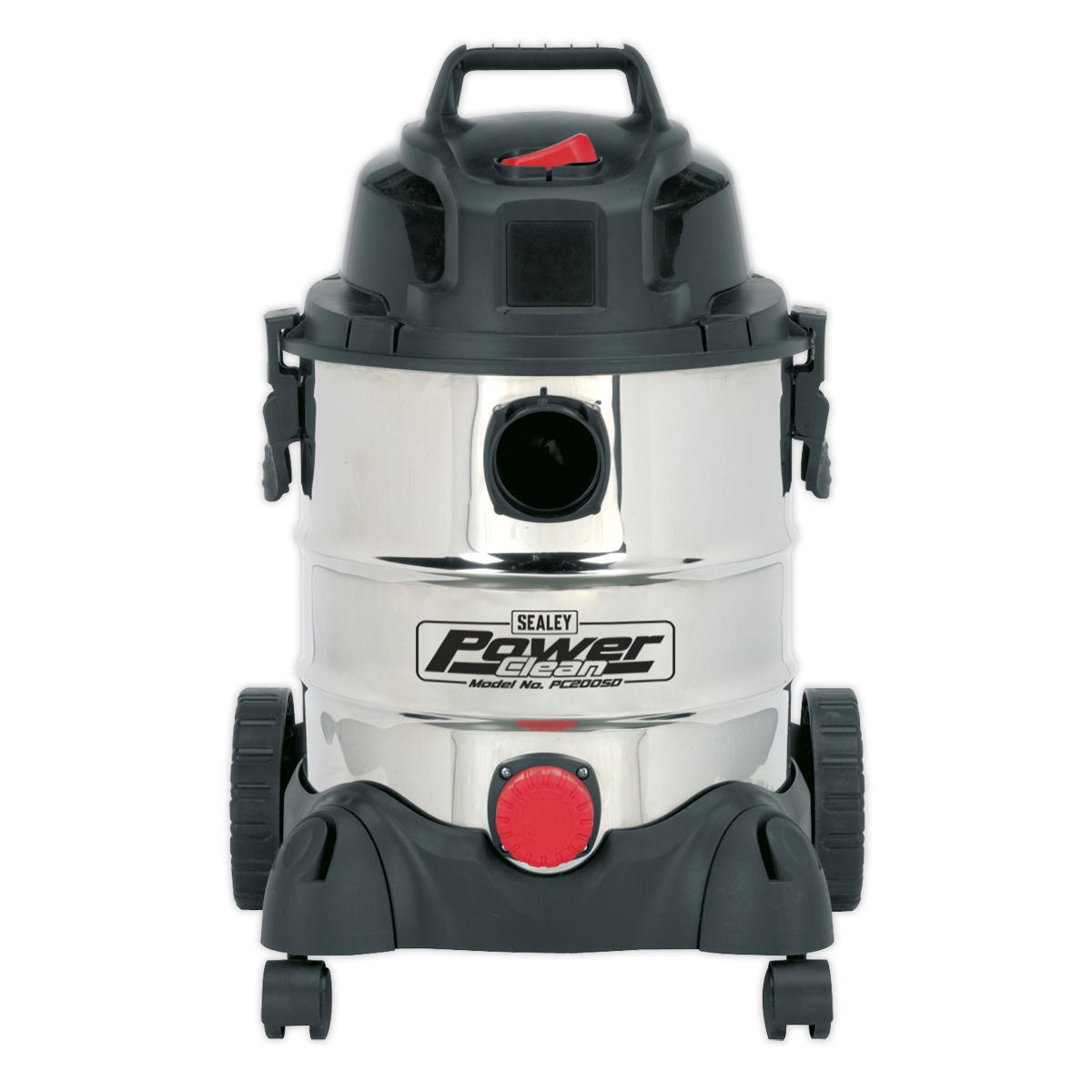 Sealey 20L Wet & Dry Industrial Vacuum Cleaner 1250W Stainless Drum PC200SD