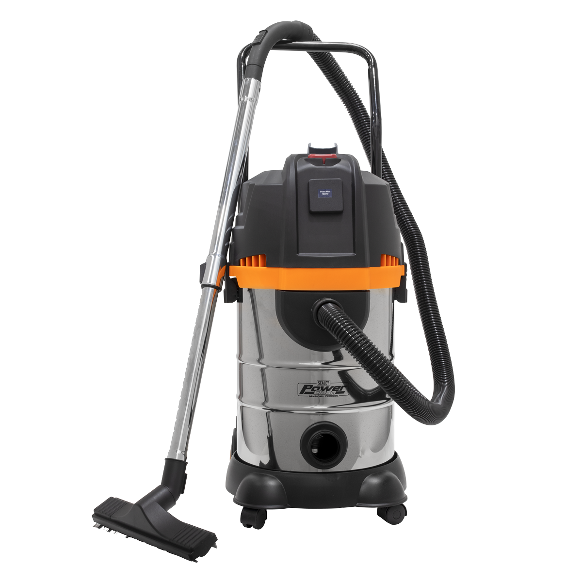 Sealey Vacuum Cleaner Cyclone Wet/Dry 30 Litres Double Stage 1200W/230V PC300BL