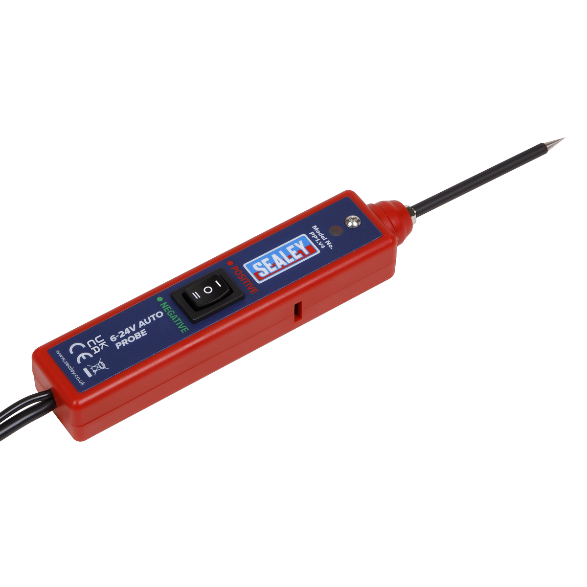 Sealey Circuit Electrical Tester Auto Probe 6-24V With 4.5 Meters Cable PP1