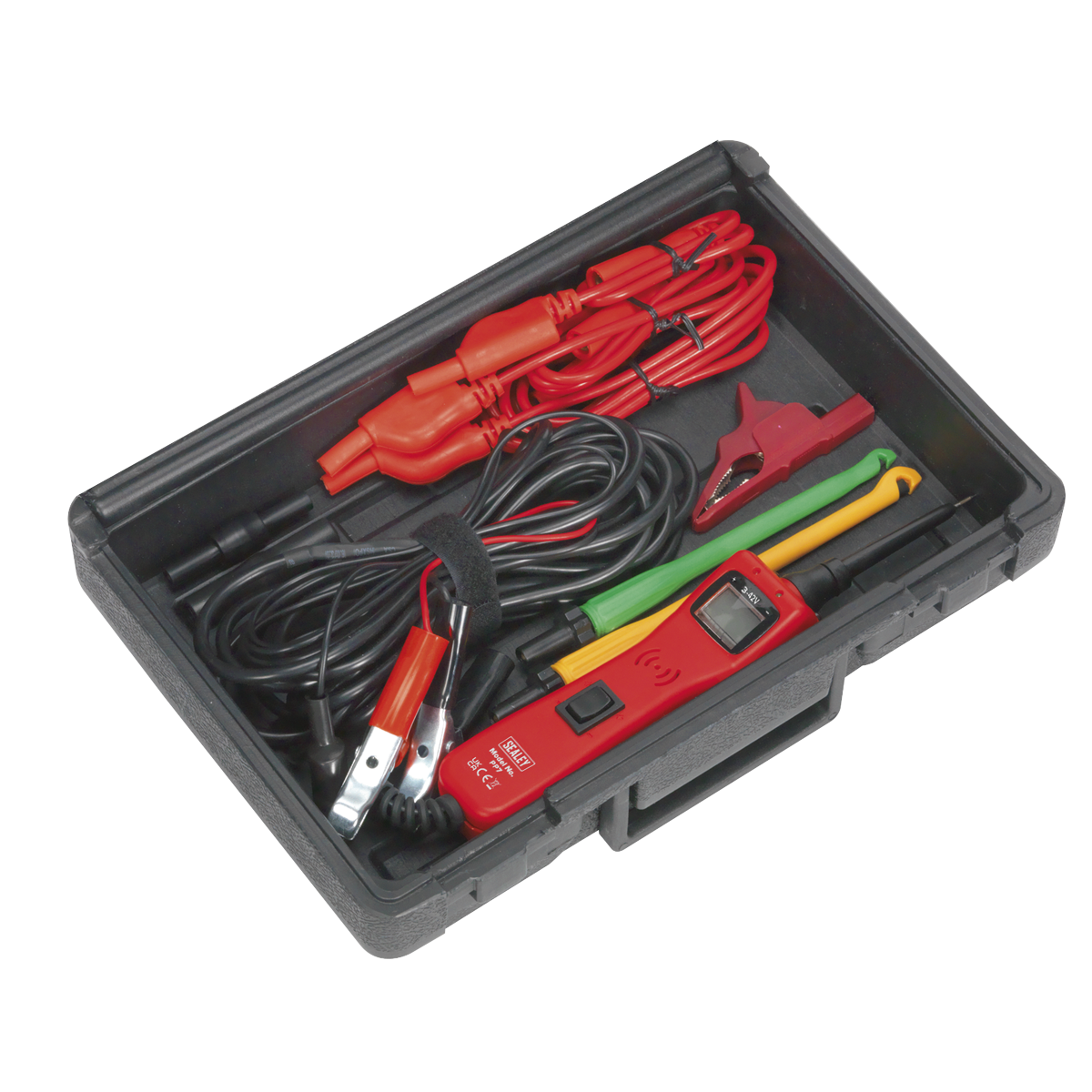 Sealey Auto Probe With High-Contrast LCD Display 4.6m Lead - 12V-42V PP7