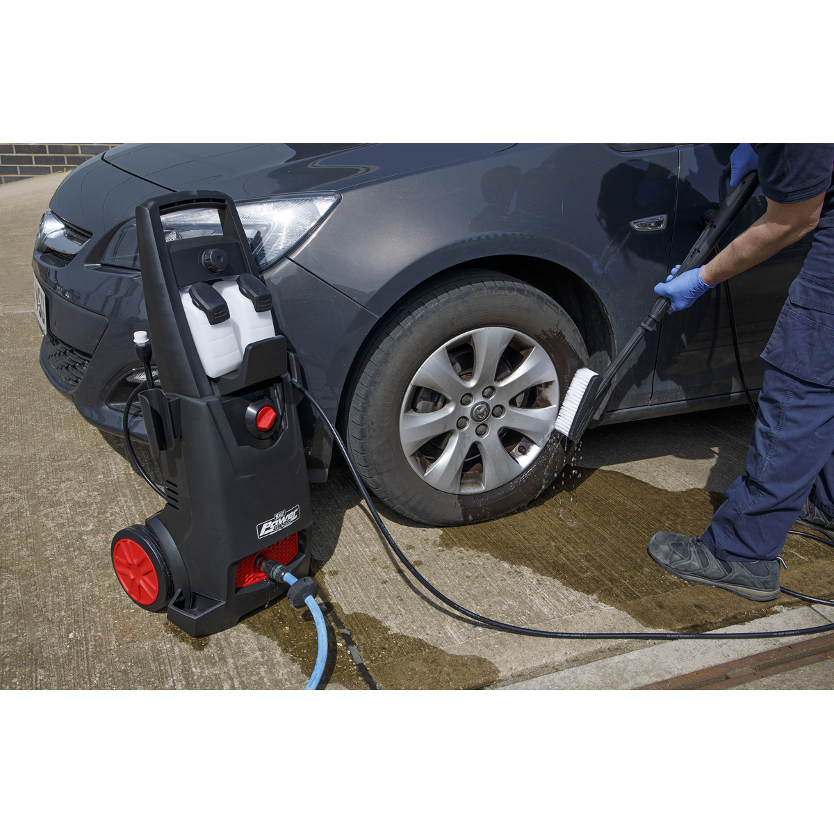 Sealey Pressure Washer 140bar TSS & Rotablast Nozzle Professional 230V PW2200