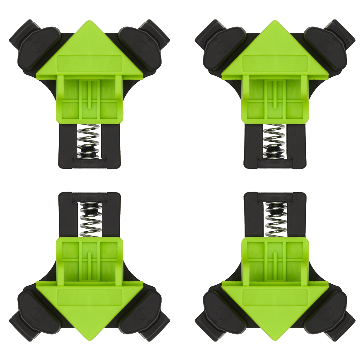 Sealey Mitre Wood Corner Clamp Set 4 Pieces 5mm - 22mm Wood Thickness QBC04