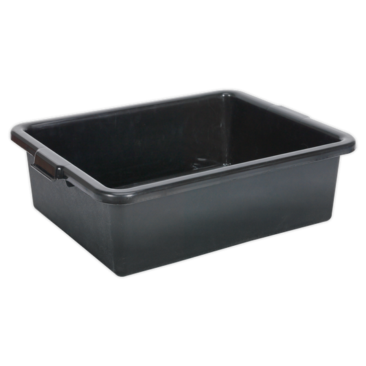 Sealey Workshop Storage Tray Strong & Durable 575 x 430 x 180mm - Black CX311