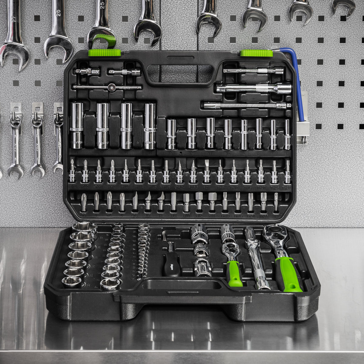 Sealey 1/4" 1/2" Square Drive WallDrive Metric Socket Set 94 Pieces S01210