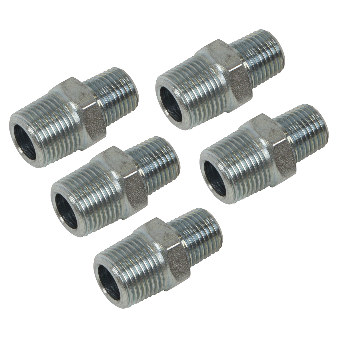 PCL Reducing Union 3/8" BSPT To 1/4" BSPT 5 Pieces For Workshop Agricultural Use