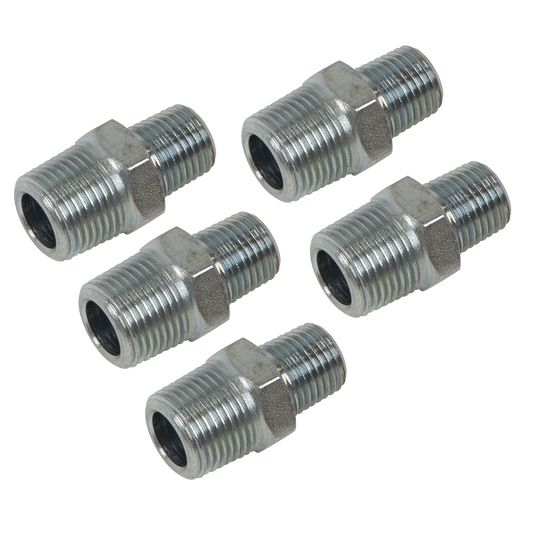PCL Reducing Union 3/8" BSPT To 1/4" BSPT 5 Pieces For Workshop Agricultural Use