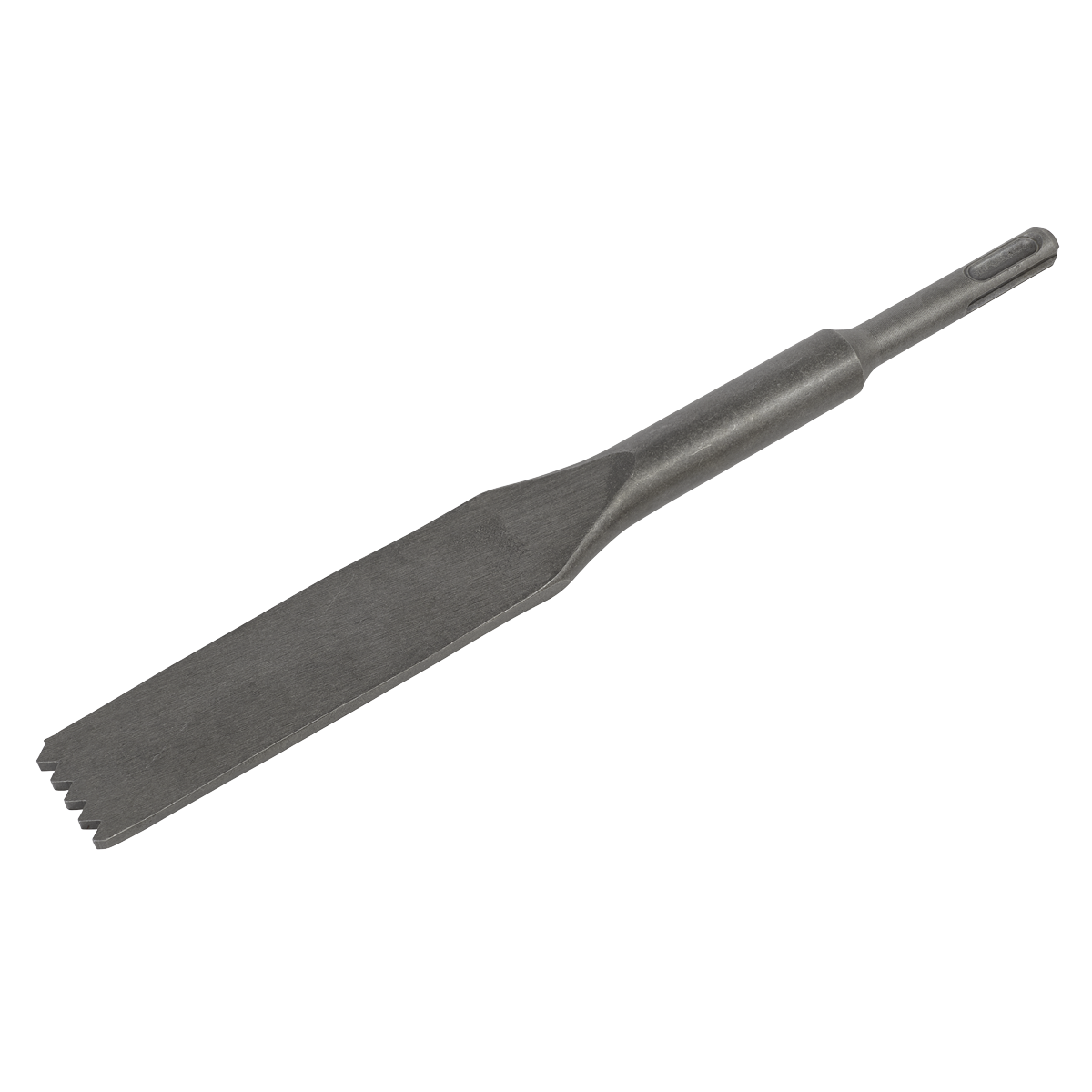 Sealey Toothed Mortar/Comb Chisel 30 x 250mm Standard SDS Plus - Silver D1CC