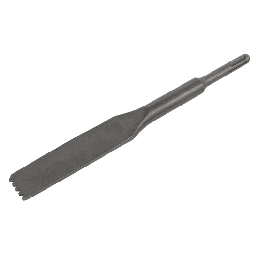 Sealey Toothed Mortar/Comb Chisel 30 x 250mm Standard SDS Plus - Silver D1CC
