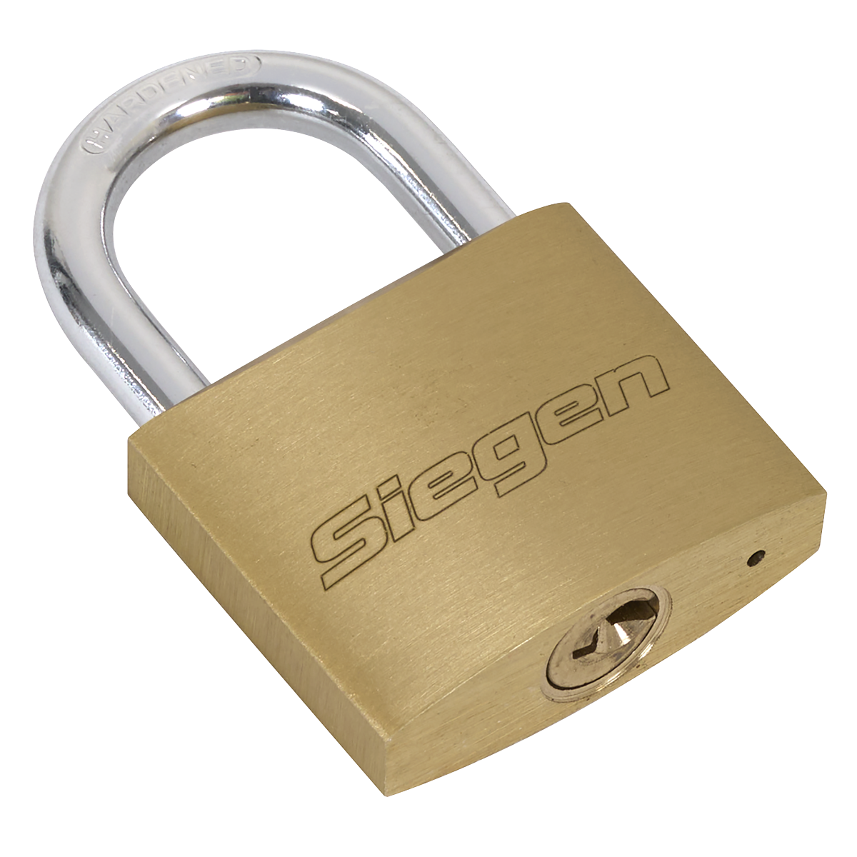Sealey Brass Body Padlock With Brass Cylinder Keyed Alike Pack of 4 Pieces S0992