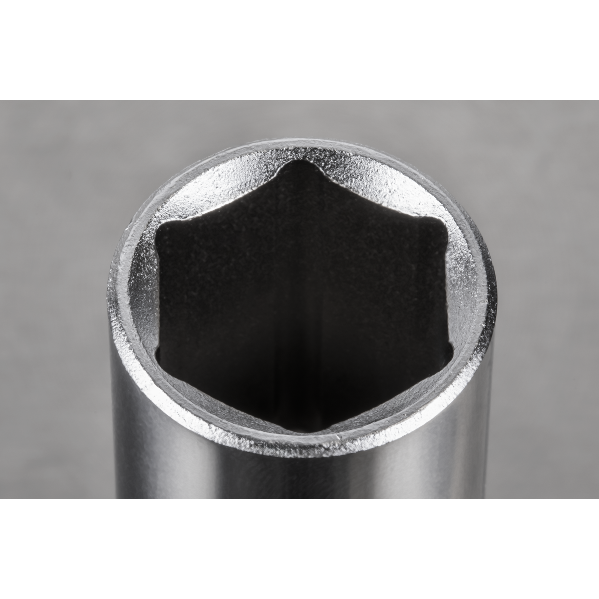 Sealey WallDrive Socket 16mm Deep 3/8" Square Drive Chrome Vanadium Steel S3816D