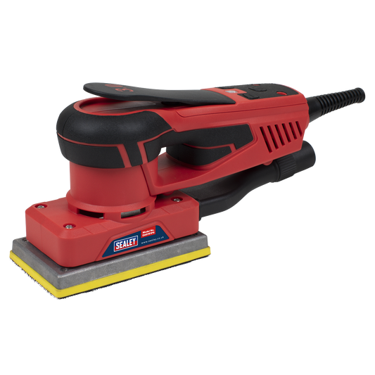 Sealey Variable Speed Brushless Orbital Sander 80mm x 133mm 350W DAS151PS
