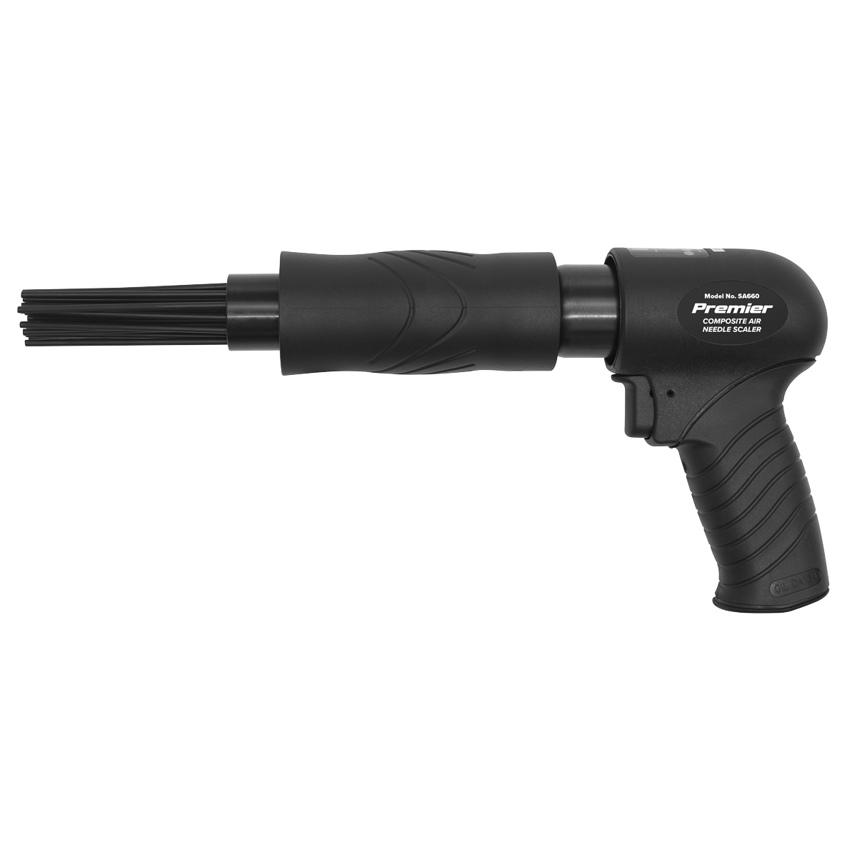 Sealey Air Needle Scaler Composite Pistol Type With Soft Grip Handle SA660