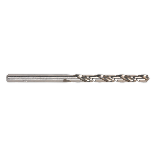 Sealey Fully Ground HSS Drill Bit 2mm Clog-Free Swarf Clearance 10PK DB020FG