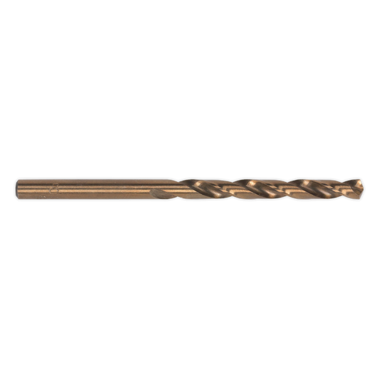 Sealey HSS Cobalt Fully Ground Drill Bit 3.5mm DIN 338 - Pack of 10 DB035CB