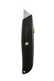 LASER 0512 Retractable Trim Knife Tool With Spare Blade For Precision Cutting
